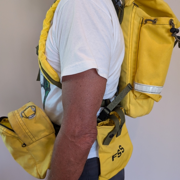 Vintage FSS US Forest Service Backpack - Picture 4 of 7